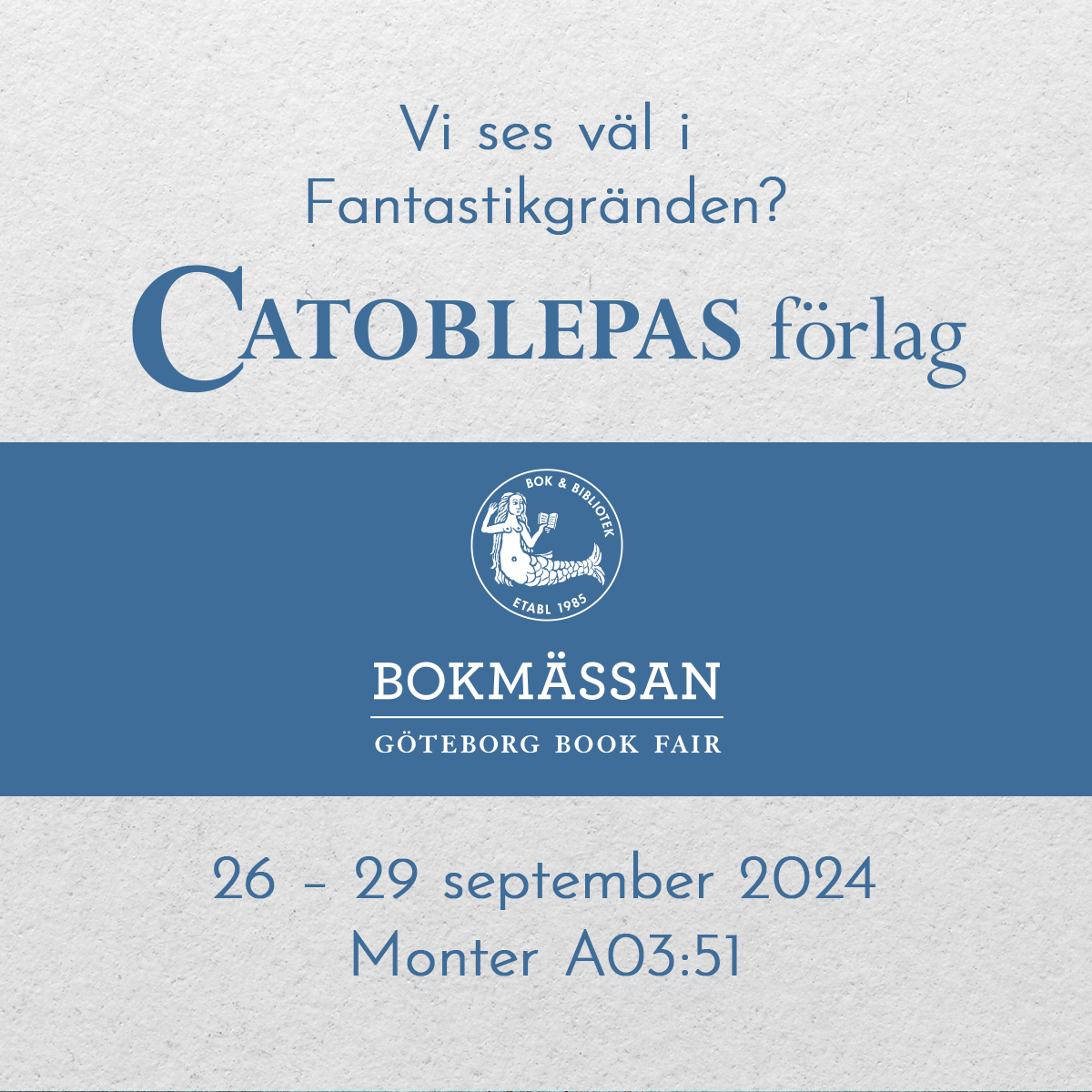 Bokmässan 2024